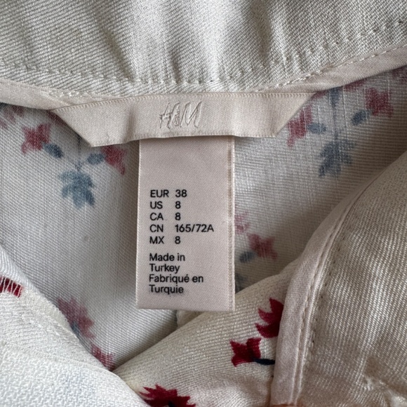 H&M - Linen Trousers - Size 8 - Picture 4 of 6